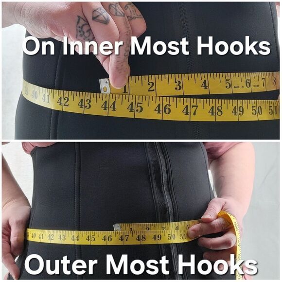 Plus Size Waist Trainer Corset Black Marked Size 5X Women's Plus Size - Picture 9 of 10